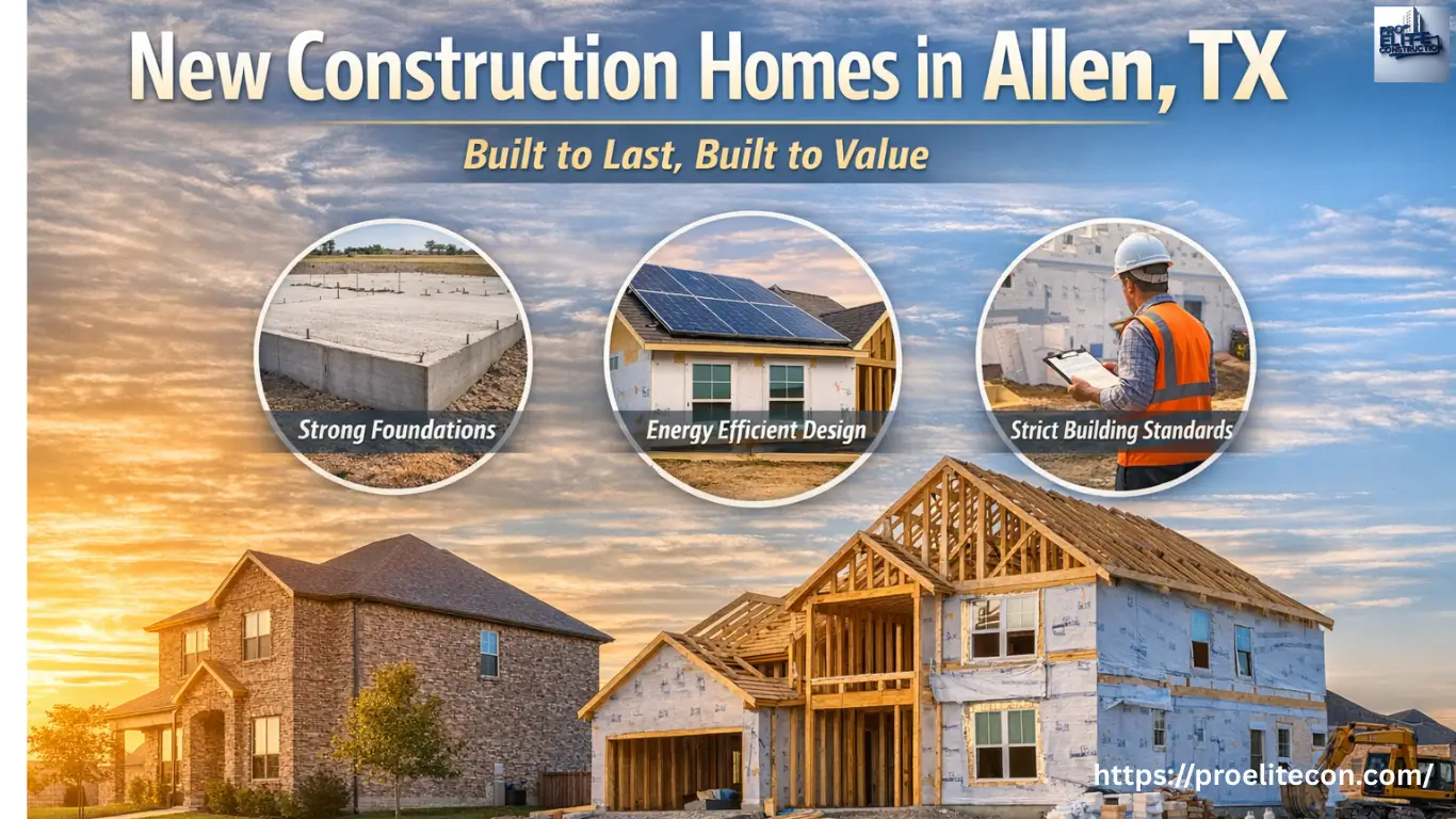 New Construction Homes in Allen TX: What Today’s Buyers Should Know Before Building